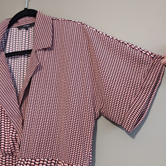 Vero Moda | pink patterned short sleeve dress - Picture 3 of 7